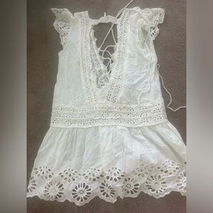 Free People lace cover up